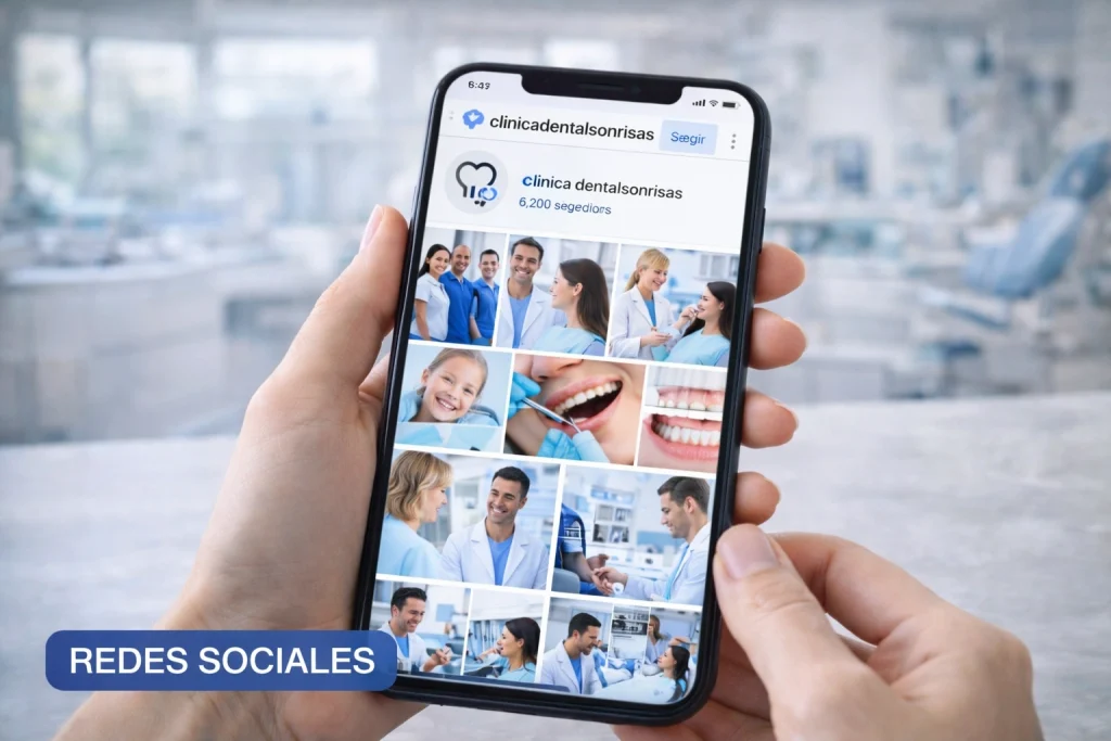 Redes sociales para clínicas dentales