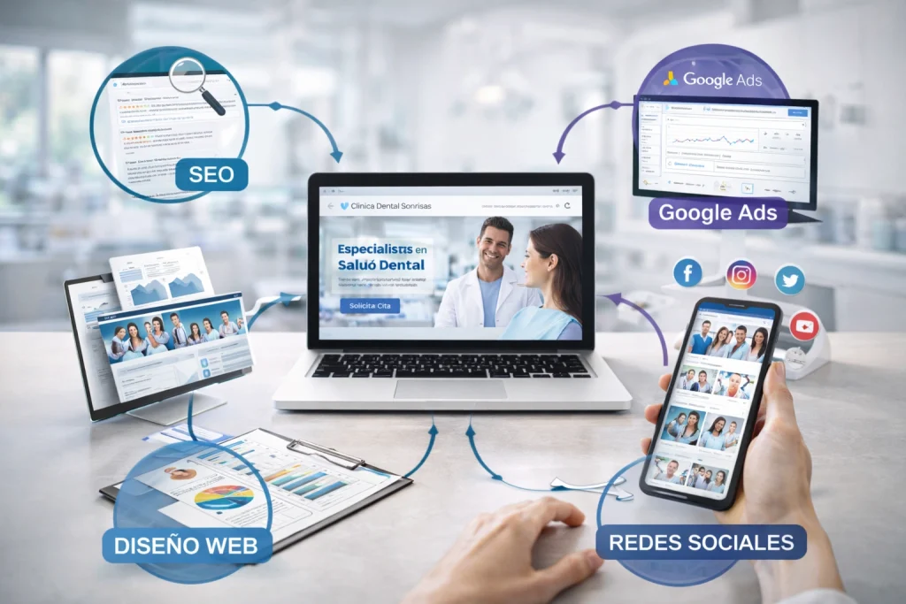 Estrategia digital para clínicas dentales